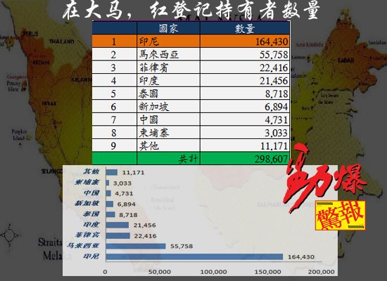 红登记持有者数量