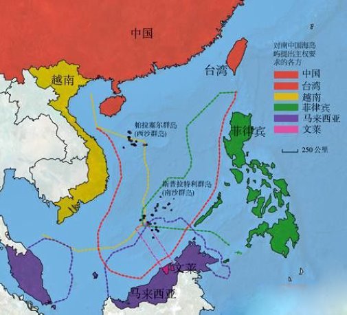 中国海军最近进入马来西亚附近的争议水域