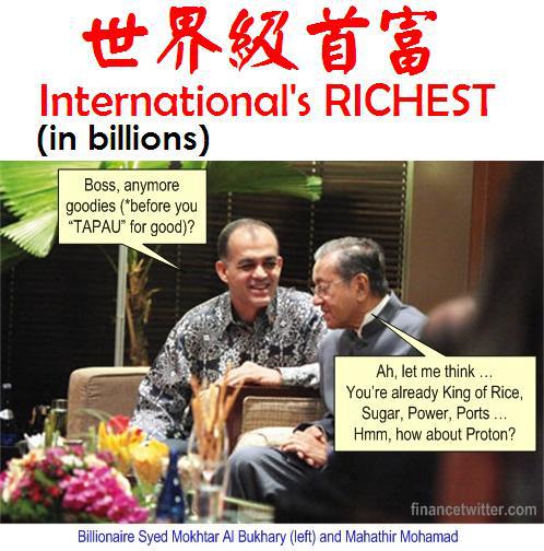 International's Richest: 马哈迪 & 赛莫达