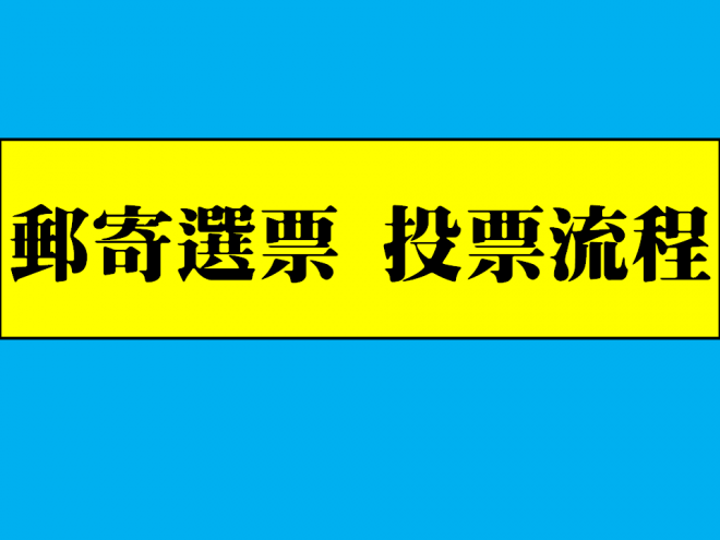 [图解]海外邮寄选票流程