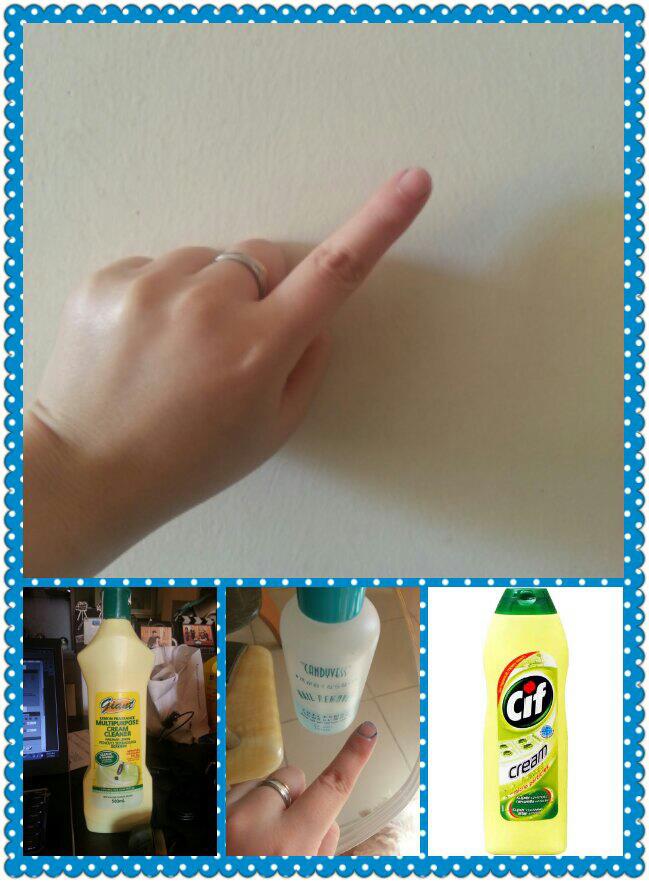 Just use item below to clean...finger become clean clean