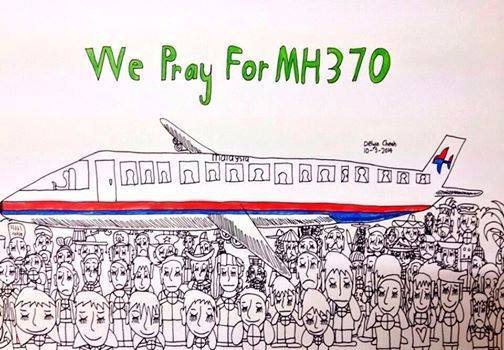 Pray for MH370 from all over the world