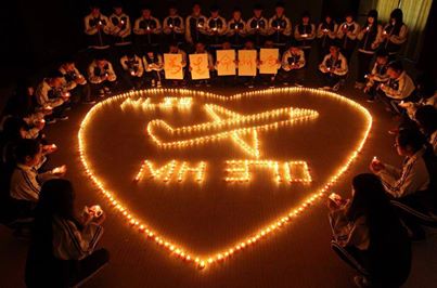 Pray for MH370 from all over the world