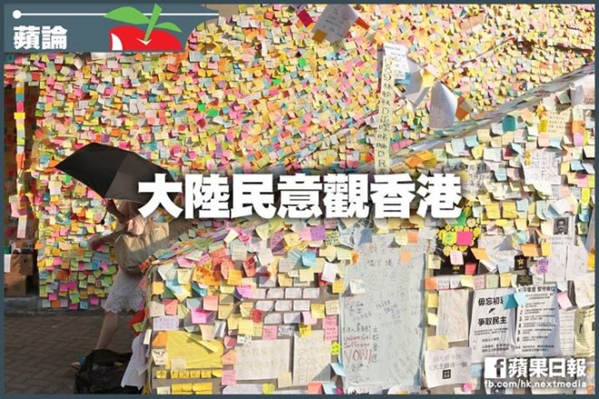 大陸民意觀香港