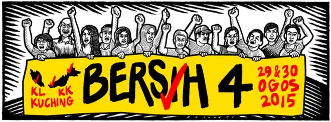 Bersih 4 Links to all Global Locations
