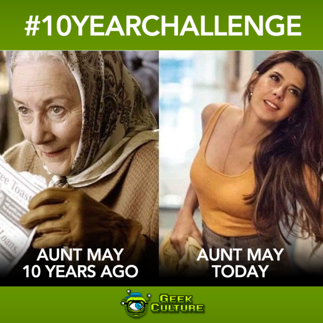 #10yearchallenge #Aunt