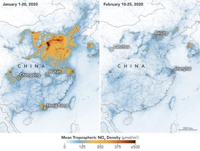 全球因疫情停摆！意外令地球变健康 空气污染得到大改善